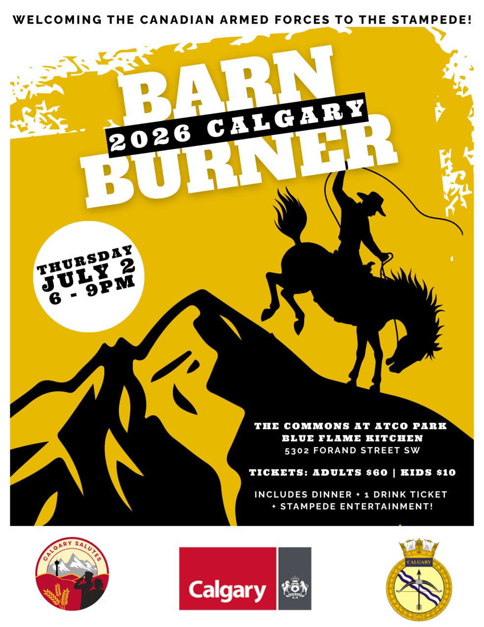 Calgary Barn Burner 2026 poster