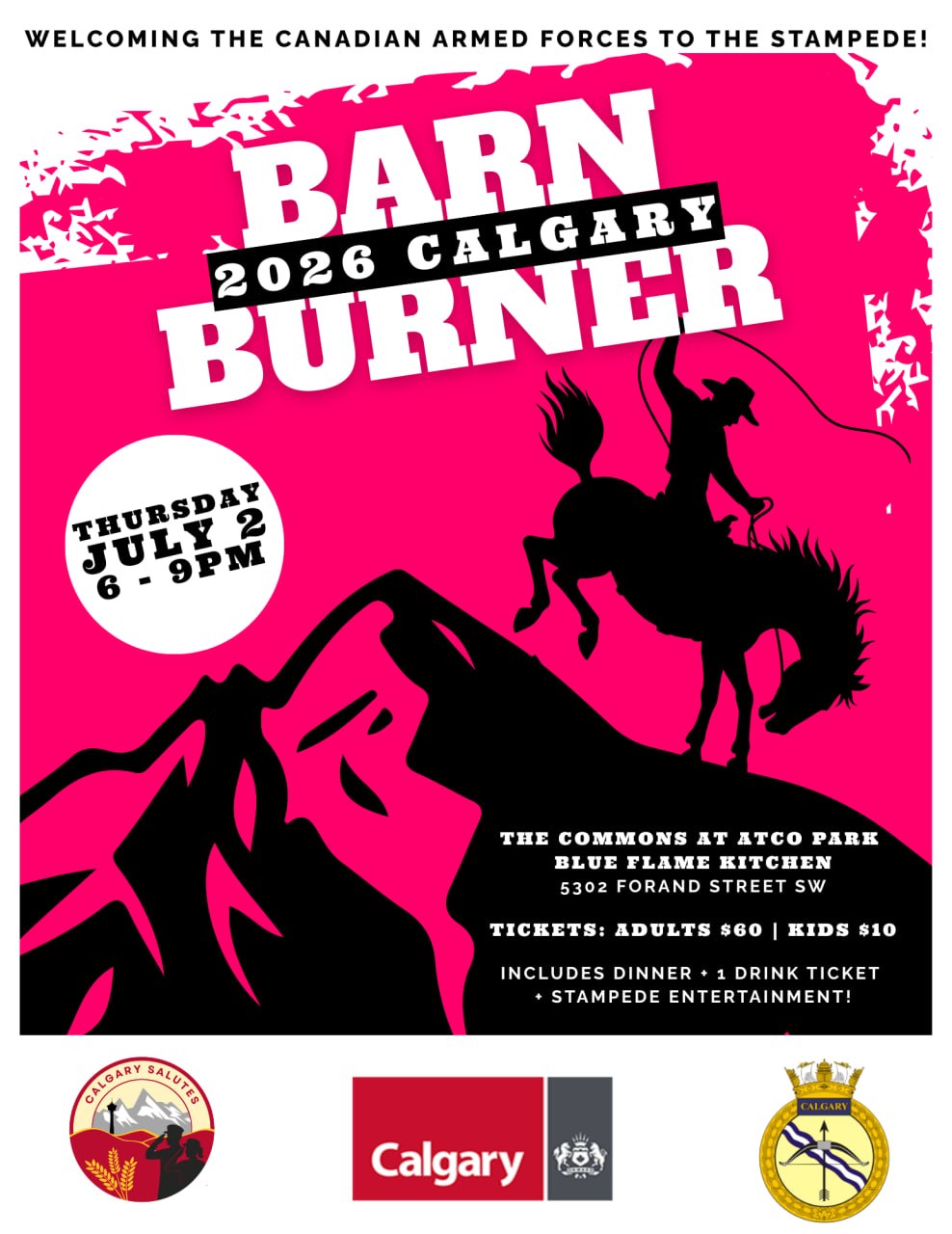 Calgary Barn Burner 2026 poster