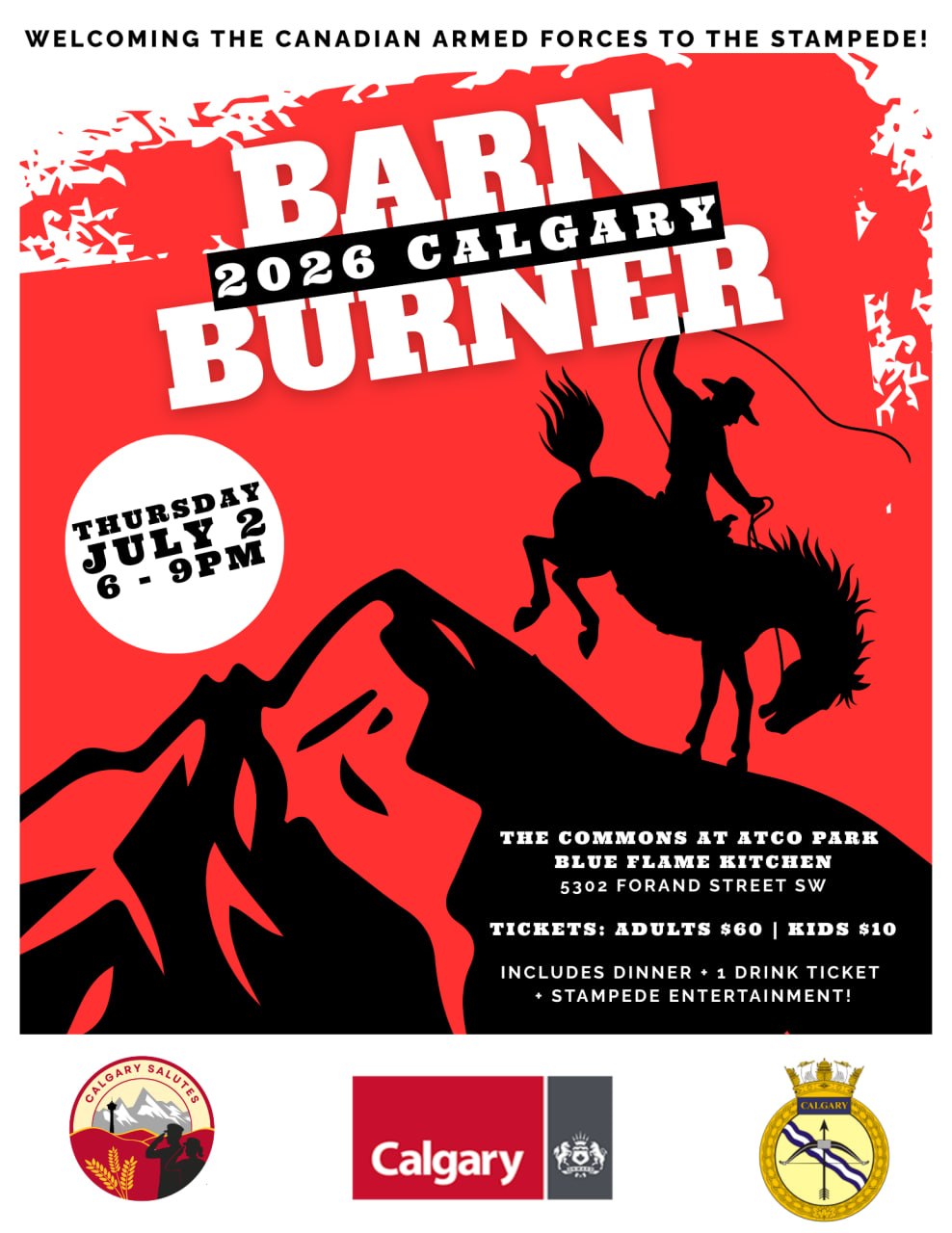 Calgary Barn Burner 2026 poster