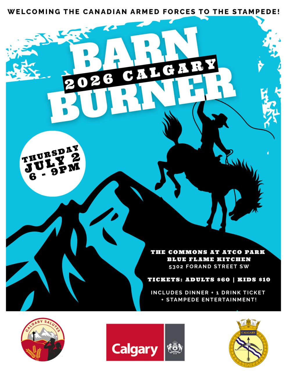 Calgary Barn Burner 2026 poster