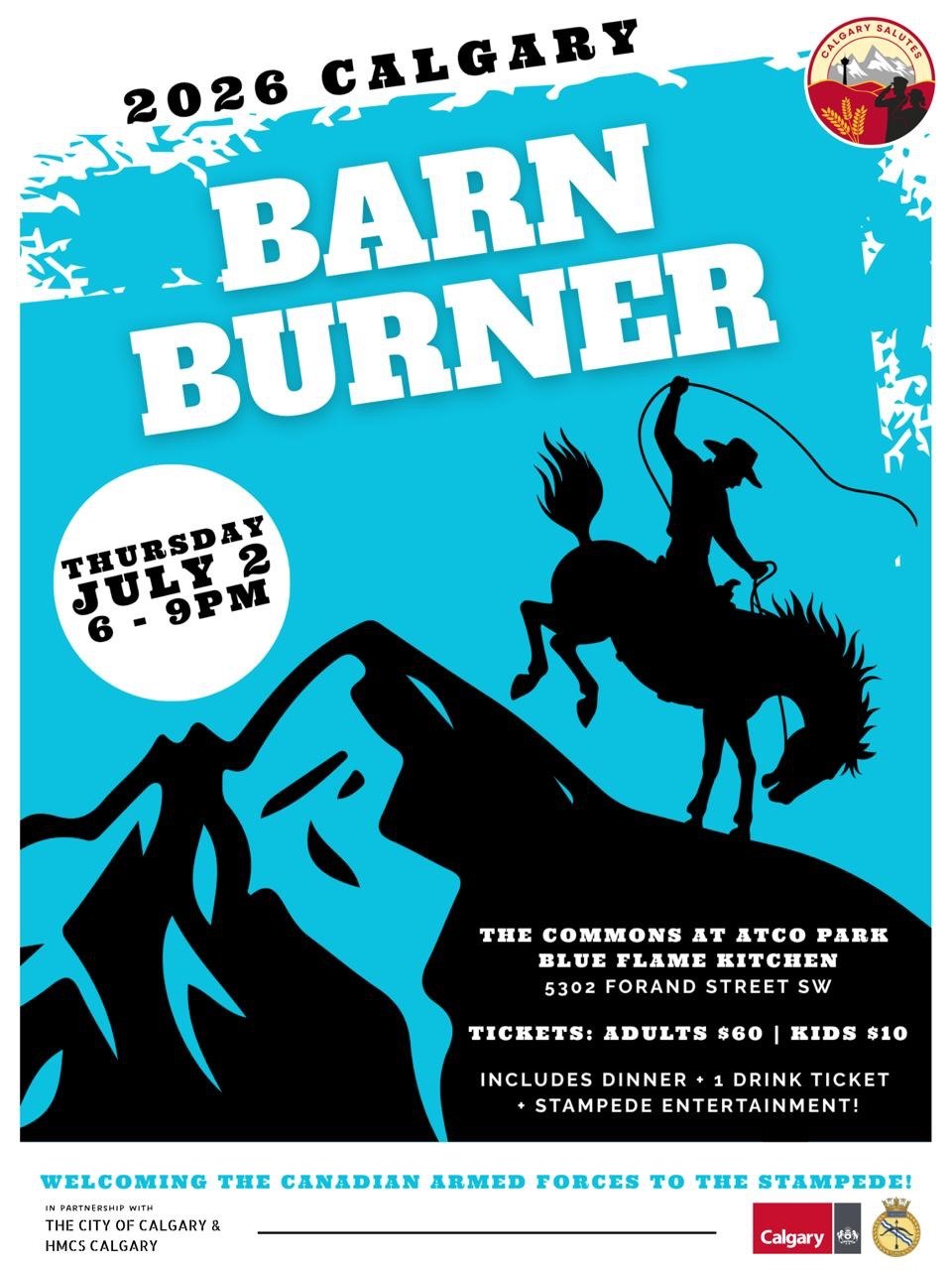 2026 Calgary Barn Burner poster